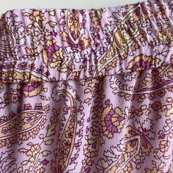 J. Crew Pull-on silk pant in beach paisley - Picture 6 of 14